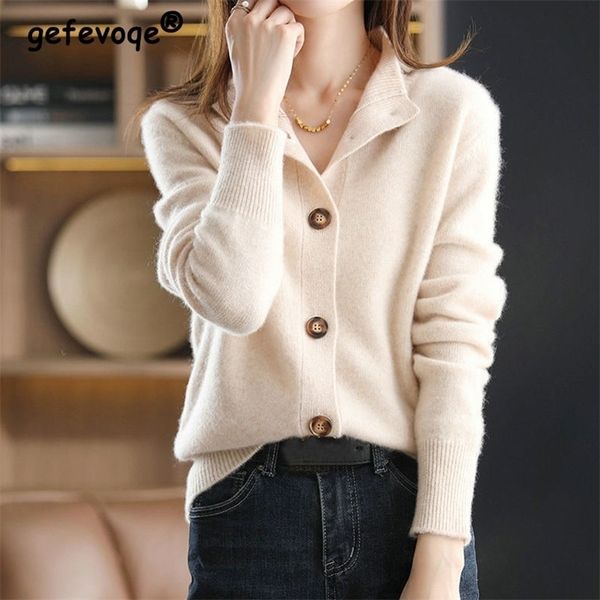 women's knits tees elegant single breasted knitted cardigan sweater women solid long sleeve female clothing autumn winter coat jumpers, White
women's knits tees elegant single breasted knitted cardigan sweater women solid long sleeve female clothing autumn winter coat jumpers, White