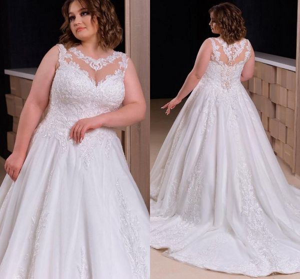 plus size bridal gown bohemian wedding dresses v neck appliqued sleeveless beach ruffle sweep train custom made abiti da sposa vestido de no, White
plus size bridal gown bohemian wedding dresses v neck appliqued sleeveless beach ruffle sweep train custom made abiti da sposa vestido de no, White