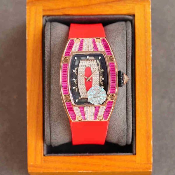 watch designer luxury wristwatch richa milles business leisure rm07-01 automatic machinery meijin full diamond case tape watch women's, Slivery;brown
watch designer luxury wristwatch richa milles business leisure rm07-01 automatic machinery meijin full diamond case tape watch women's, Slivery;brown