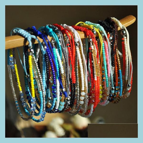 beaded strands bohemian hand-woven strands beaded bracelet for women handmade crystal bracelets gemstone bangle jewelry party gift m dhyad, Black
beaded strands bohemian hand-woven strands beaded bracelet for women handmade crystal bracelets gemstone bangle jewelry party gift m dhyad, Black