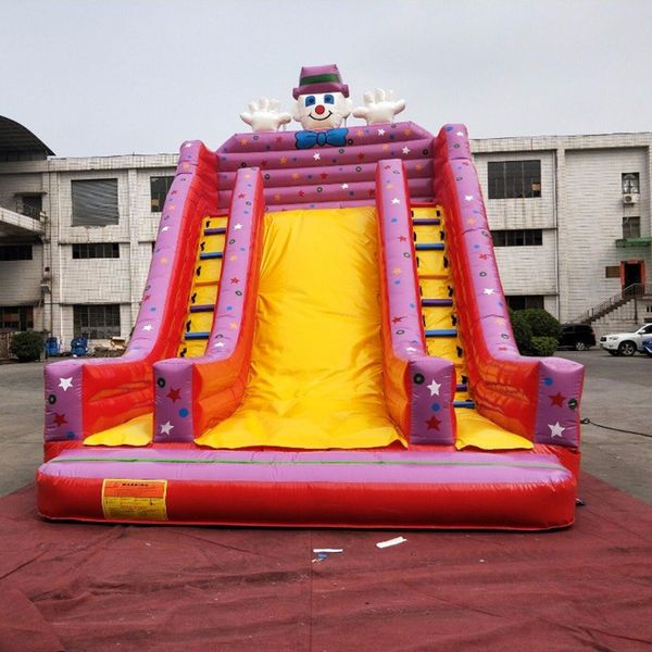 outdoor games & activities inflatable big slide giant dry slide for kids playground
