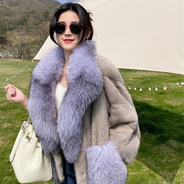 womens fur faux hdhohr winter real coats women natural mink fur collar warm short jackets for female 220929, Black
womens fur faux hdhohr winter real coats women natural mink fur collar warm short jackets for female 220929, Black