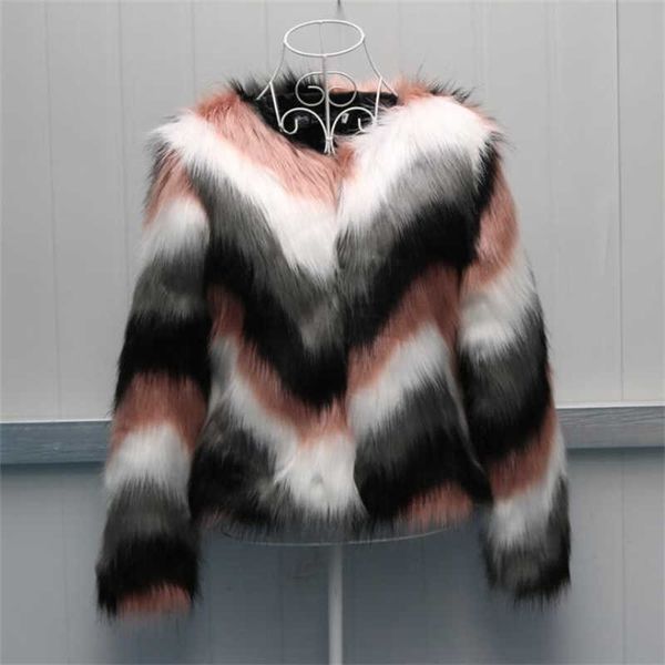 women's fur faux fur jacket women's autumn winter new korean whole leather imitation clothes round collar short coats large size t, Black
women's fur faux fur jacket women's autumn winter new korean whole leather imitation clothes round collar short coats large size t, Black
