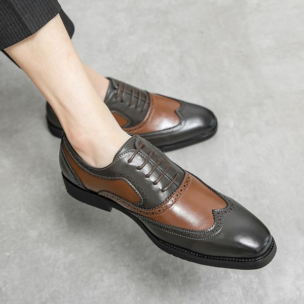 fashionable leather shoes classic fashion designers the latest style brown comfortable anti-skid soft sole light carved and spliced men', Red;white
fashionable leather shoes classic fashion designers the latest style brown comfortable anti-skid soft sole light carved and spliced men', Red;white