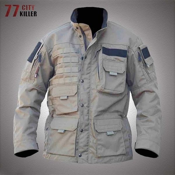 mens jackets tactical jacket men military allterrain versatile windproof bomber windbreaker mens stand collar multiple pocket army outwear 2, Black;brown
mens jackets tactical jacket men military allterrain versatile windproof bomber windbreaker mens stand collar multiple pocket army outwear 2, Black;brown