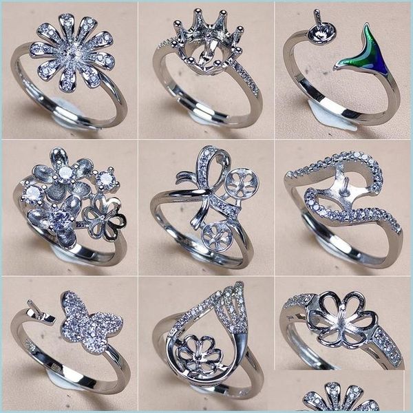 jewelry settings pearl rings accessories zircon ring 925 sier settings for women girl adjustable blank need diy jewelry gift drop del dhzgu, Slivery;crystal
jewelry settings pearl rings accessories zircon ring 925 sier settings for women girl adjustable blank need diy jewelry gift drop del dhzgu, Slivery;crystal