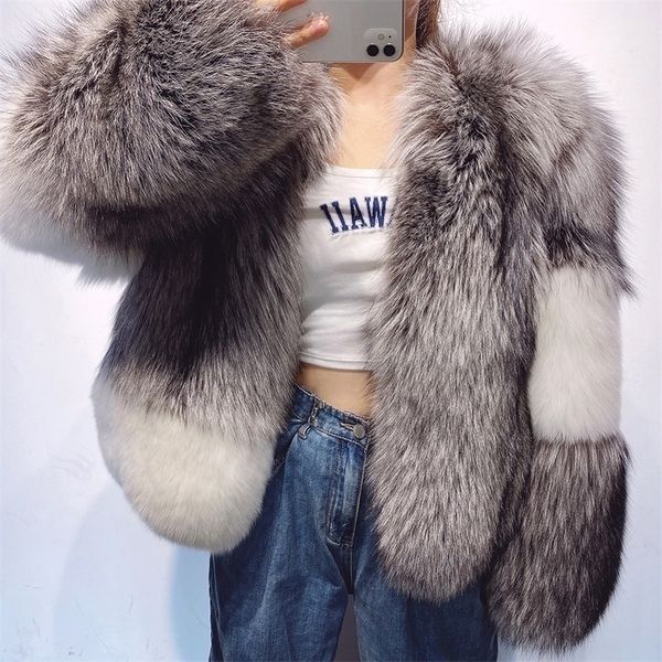 womens fur faux yoloagain natural jacket women winter warm real coat ladies streetwear 220929, Black
womens fur faux yoloagain natural jacket women winter warm real coat ladies streetwear 220929, Black