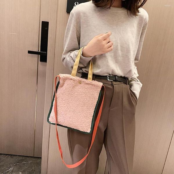 shoulder bags hit color fashion handbag women girl soft surface square plush large capacity portable delicate messenger bag
shoulder bags hit color fashion handbag women girl soft surface square plush large capacity portable delicate messenger bag