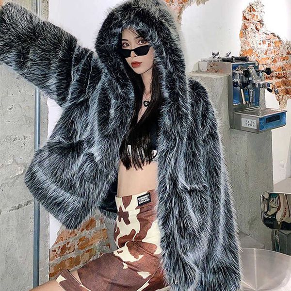 women's fur faux coat the new thicken middle-aged female collar keep warm overcoat long s and jackets women t220928, Black
women's fur faux coat the new thicken middle-aged female collar keep warm overcoat long s and jackets women t220928, Black