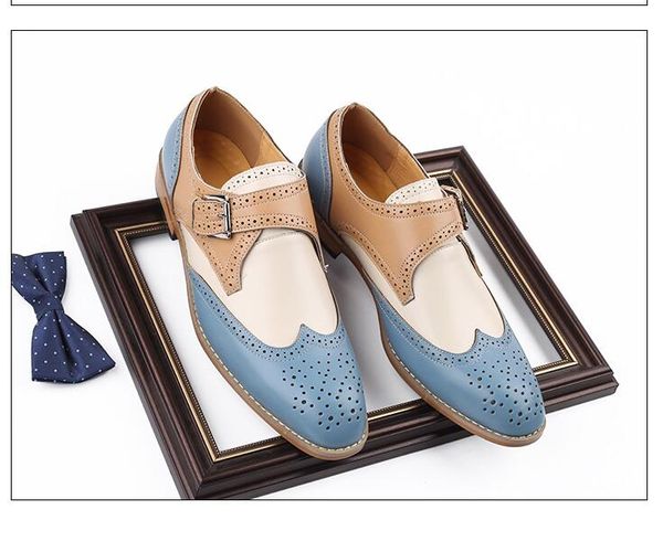 fashion party brogue shoes big men dress shoes wedding leather mens oxfords luxury brand business formal zapatos, Black
fashion party brogue shoes big men dress shoes wedding leather mens oxfords luxury brand business formal zapatos, Black