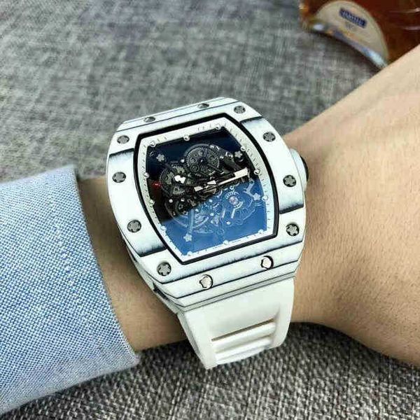 multi-function superclone watches wristwatch luxury richa milles designer white carbon fiber men's automatic mechanical watch hollowed, Slivery;golden
multi-function superclone watches wristwatch luxury richa milles designer white carbon fiber men's automatic mechanical watch hollowed, Slivery;golden