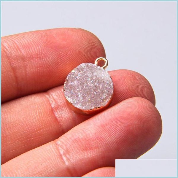 charms charms pcs dyed natural crystal cluster druzy pendum pendant charm for jewelry making necklace earring diy accessories finding dhoer, Bronze;silver
charms charms pcs dyed natural crystal cluster druzy pendum pendant charm for jewelry making necklace earring diy accessories finding dhoer, Bronze;silver