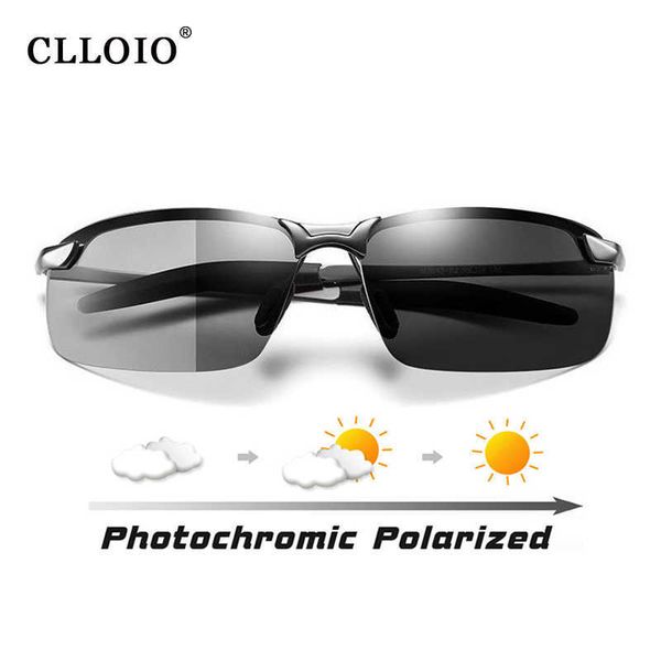 clloio pchromic sunglasses men chameleon polarized male day night vision driving change color sun glasses uv 0928, White;black
clloio pchromic sunglasses men chameleon polarized male day night vision driving change color sun glasses uv 0928, White;black