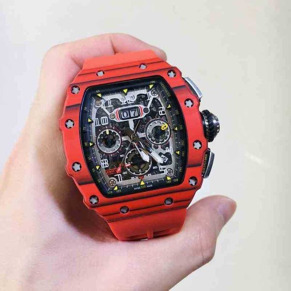 watch designer luxury mens mechanical watch business men's carbon fiber fully automatic multifunctional wine barrel richa milles fashio, Slivery;brown
watch designer luxury mens mechanical watch business men's carbon fiber fully automatic multifunctional wine barrel richa milles fashio, Slivery;brown