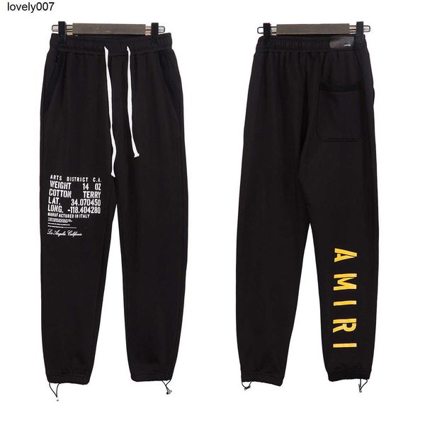 designer men's pants men's pants autumn amirs poster letter pattern drawstring casual men's pants, Black
designer men's pants men's pants autumn amirs poster letter pattern drawstring casual men's pants, Black