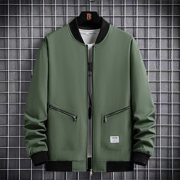 mens jackets autumn mens classic oversized clothes bomber jacket plus size outerwear casual fashion basic baseball jackets 220929, Black;brown
mens jackets autumn mens classic oversized clothes bomber jacket plus size outerwear casual fashion basic baseball jackets 220929, Black;brown