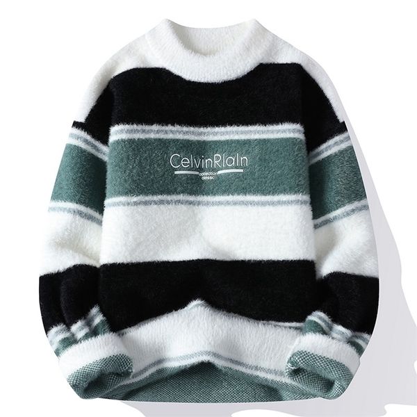 mens sweaters winter cashmere turtleneck sweater men fashion stripe male pullovers thick warm christmas 220929, White;black
mens sweaters winter cashmere turtleneck sweater men fashion stripe male pullovers thick warm christmas 220929, White;black