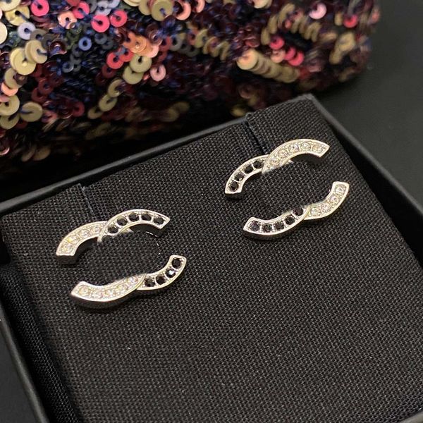 2022 luxury quality charm simple design drop earring with sparkly black and white diamond platinum plated have box stamp ps7273a, Golden
2022 luxury quality charm simple design drop earring with sparkly black and white diamond platinum plated have box stamp ps7273a, Golden