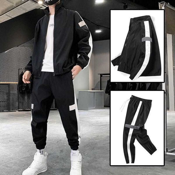 men's tracksuits men sportswear set spring autumn hoodies set men's tracksuit patchwork hip hop jacketpants male casual two pieces, Gray
men's tracksuits men sportswear set spring autumn hoodies set men's tracksuit patchwork hip hop jacketpants male casual two pieces, Gray