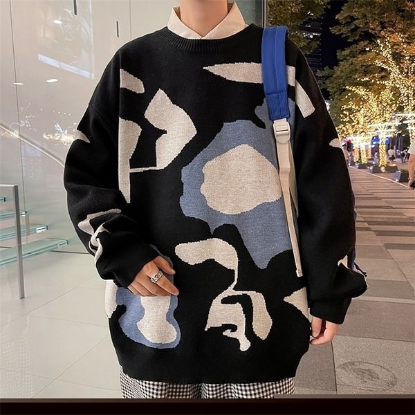 mens sweaters crewneck sweaters men fashion clothing japan style streetwear knitted sweaters men warm pullover jumpers designed pattern 2209, White;black
mens sweaters crewneck sweaters men fashion clothing japan style streetwear knitted sweaters men warm pullover jumpers designed pattern 2209, White;black
