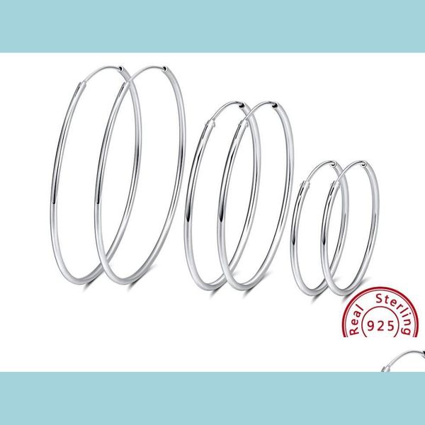 hoop huggie genuine 925 sterling sier big circle hoop earrings for women 30cm 40cm 50cm 60cm fashion earring jewelry drop delivery 20 otwcb, Golden;silver
hoop huggie genuine 925 sterling sier big circle hoop earrings for women 30cm 40cm 50cm 60cm fashion earring jewelry drop delivery 20 otwcb, Golden;silver