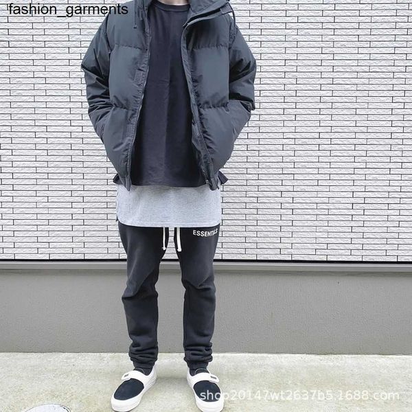 ddsigner warm men's essential winter clothing heavy down cotton padded jacket men, Black