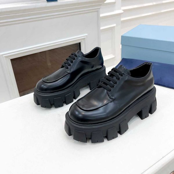 dress shoes designer women platform loafer real leather fashion monolith triangle platforms heel loafers lace-up patent matte trainers, Black
dress shoes designer women platform loafer real leather fashion monolith triangle platforms heel loafers lace-up patent matte trainers, Black