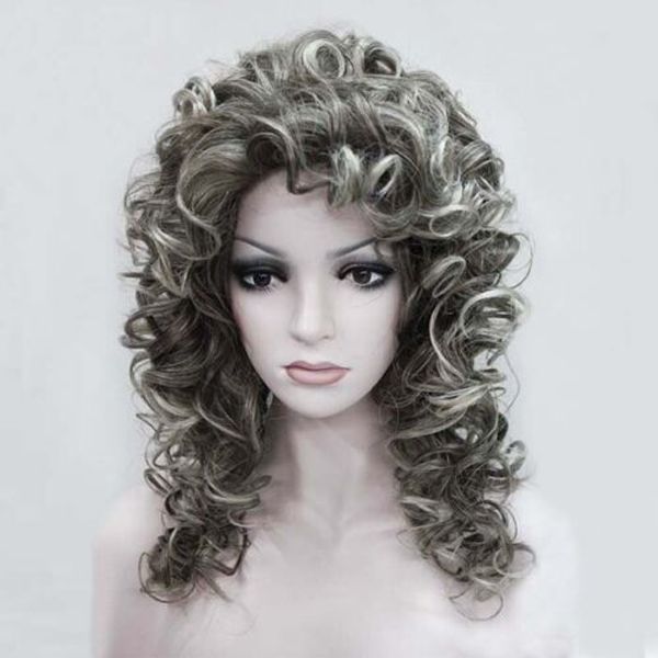 women spiral curls fluffy half full headband natural hair cosplay wigs, Black
women spiral curls fluffy half full headband natural hair cosplay wigs, Black