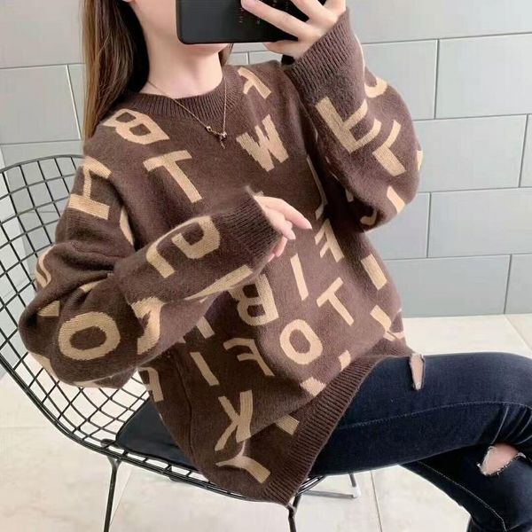 luxury woman designer sweaters casual knit contrast color long-sleeved autumn fashion classic ladies collar cotton, White;black
luxury woman designer sweaters casual knit contrast color long-sleeved autumn fashion classic ladies collar cotton, White;black