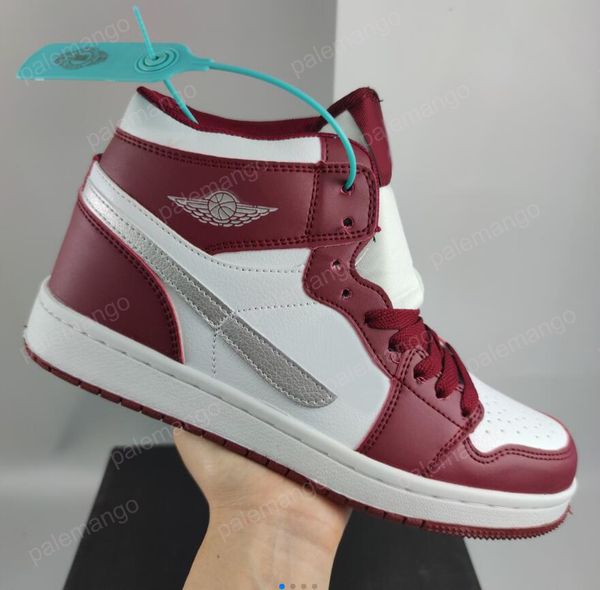 high og 1 bordeaux athletic shoes men women white metallic silver hand crafted 555088-611 outdoor sneakers, Black
high og 1 bordeaux athletic shoes men women white metallic silver hand crafted 555088-611 outdoor sneakers, Black