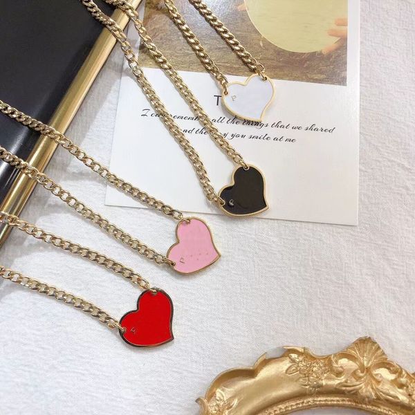 women luxury design brand p letter necklace choker chain 18k gold plated stainless steel necklaces love heart pendant fashion girls wedding, Silver
women luxury design brand p letter necklace choker chain 18k gold plated stainless steel necklaces love heart pendant fashion girls wedding, Silver