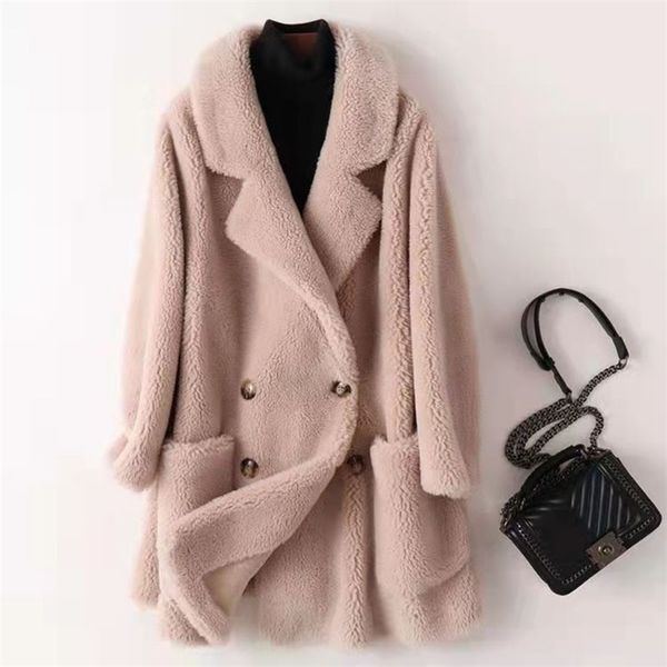 womens fur faux fur fake fur coat australian womens wool coats thick warm elegant loose large size long outwear winter coat for women 220929, Black
womens fur faux fur fake fur coat australian womens wool coats thick warm elegant loose large size long outwear winter coat for women 220929, Black