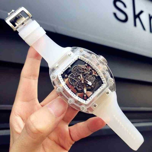 luxury mens mechanics watches richa milles wristwatch leisure mens transparent shell automatic mechanical watch personality full hollow deix, Slivery;golden
luxury mens mechanics watches richa milles wristwatch leisure mens transparent shell automatic mechanical watch personality full hollow deix, Slivery;golden