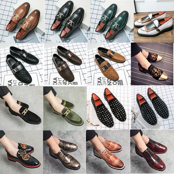 luxury brogues handmade high grade metal buckle decorative leather stitching rhinestone carving round toe men's fashion business shoes, Black
luxury brogues handmade high grade metal buckle decorative leather stitching rhinestone carving round toe men's fashion business shoes, Black