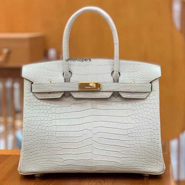 designers handbags herme birkin women bags all hand sewn women's leather handbag luxury fog face inverted v bay crocodile 30 glacier wh
designers handbags herme birkin women bags all hand sewn women's leather handbag luxury fog face inverted v bay crocodile 30 glacier wh