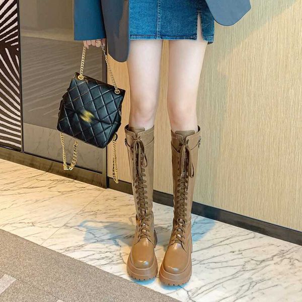 boots small thick leg savior big tube circumference fat mm soled lace up riding motorcycle boots 220926, Black
boots small thick leg savior big tube circumference fat mm soled lace up riding motorcycle boots 220926, Black