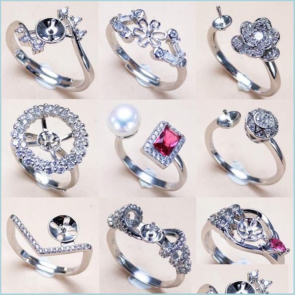 jewelry settings diy pearl rings zircon ring 925 sier settings for women girl adjustable blank jewelry gift drop delivery 2021 sexyhan dhn7v, Slivery;crystal
jewelry settings diy pearl rings zircon ring 925 sier settings for women girl adjustable blank jewelry gift drop delivery 2021 sexyhan dhn7v, Slivery;crystal