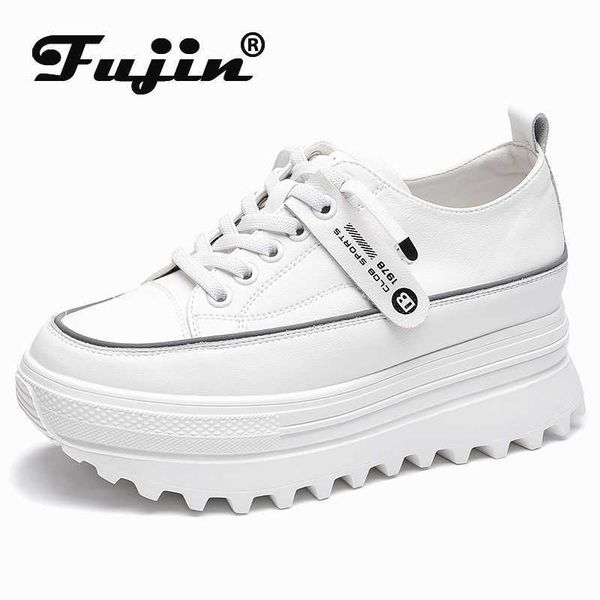 5.5cm genuine leather platform wedge shoes chunky sneaker white casual shoes comfortable breathable spring autumn shoes, Black
5.5cm genuine leather platform wedge shoes chunky sneaker white casual shoes comfortable breathable spring autumn shoes, Black