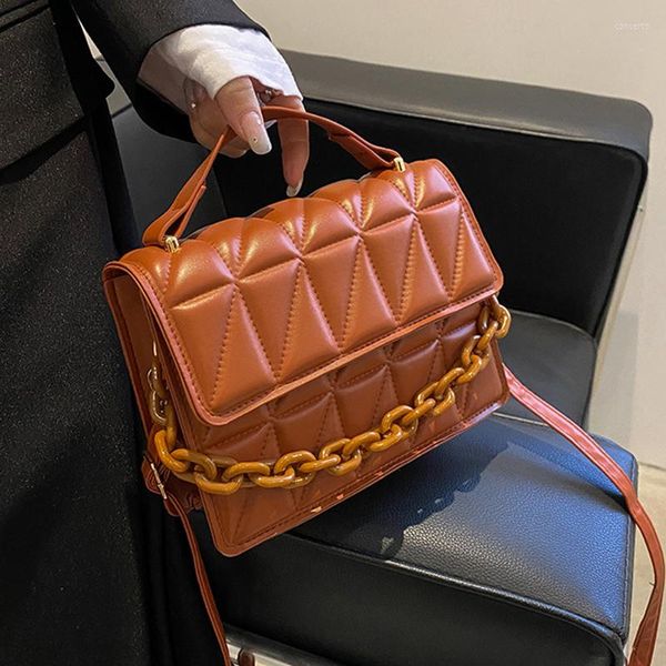 evening bags trendy quilted flap square bag for women pu leather shoulder messenger chains design crossbody fashion brands lady handb
evening bags trendy quilted flap square bag for women pu leather shoulder messenger chains design crossbody fashion brands lady handb