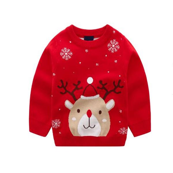 children's sweater pullover european and american style double-layer cotton thread christmas snowflake deer jacquard sweater, Blue
children's sweater pullover european and american style double-layer cotton thread christmas snowflake deer jacquard sweater, Blue