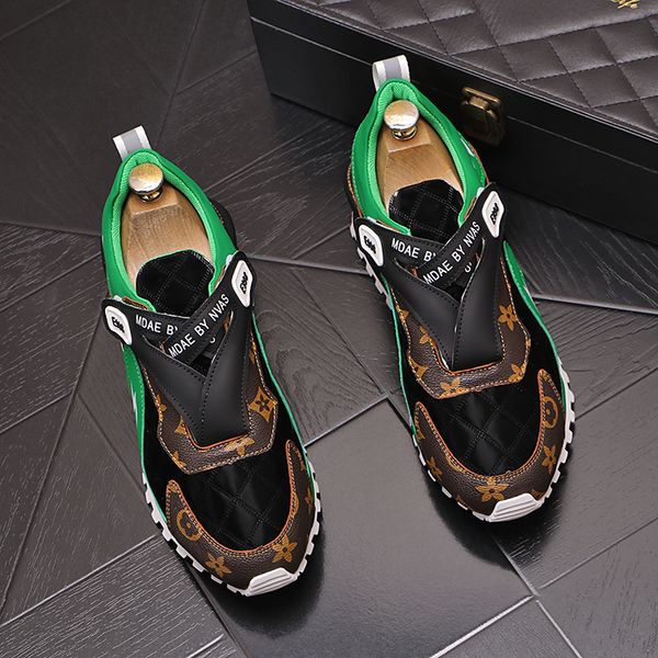 british designer wedding dress party shoes fashion breathable casual outdoor leather sneakers round toe thick bottom business driving walkin, Black
british designer wedding dress party shoes fashion breathable casual outdoor leather sneakers round toe thick bottom business driving walkin, Black