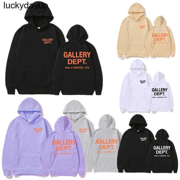 men's hoodies designer sweatshirts galery dept streetwear letter printed hoodie men's women's fleece loose hoodie, Black
men's hoodies designer sweatshirts galery dept streetwear letter printed hoodie men's women's fleece loose hoodie, Black