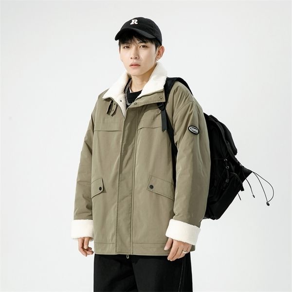 mens jackets korean outdoor travel multipocket oversized padded cotton jacket warm puffer coat vintage safari winter jacket men 220929, Black;brown
mens jackets korean outdoor travel multipocket oversized padded cotton jacket warm puffer coat vintage safari winter jacket men 220929, Black;brown