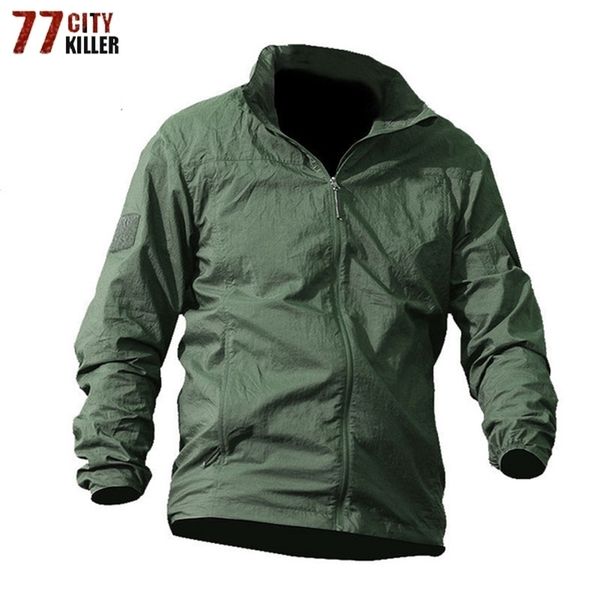mens jackets military tactical skin jacket men summer autumn waterproof quick dry hooded slim fit raincoat windbreaker coat jaqueta masculin, Black;brown
mens jackets military tactical skin jacket men summer autumn waterproof quick dry hooded slim fit raincoat windbreaker coat jaqueta masculin, Black;brown