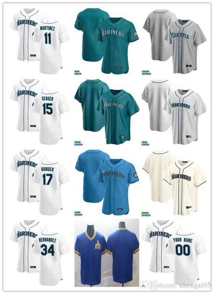 men women youth 34 felix hernandez 15 kyle seager 11 edgar martinez 17 mitch haniger custom baseball jersey, Blue;black
men women youth 34 felix hernandez 15 kyle seager 11 edgar martinez 17 mitch haniger custom baseball jersey, Blue;black