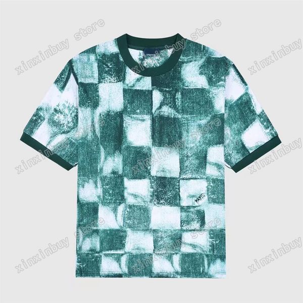22ss men women designers t-shirts tee plaid letter print short sleeve man crew neck paris fashion streetwear green white s-xl229n, White;black
22ss men women designers t-shirts tee plaid letter print short sleeve man crew neck paris fashion streetwear green white s-xl229n, White;black