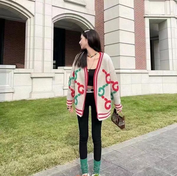 women sweaters luxury cardigan knitwear coat long sleeve apple crop women's clothing, White;black
women sweaters luxury cardigan knitwear coat long sleeve apple crop women's clothing, White;black