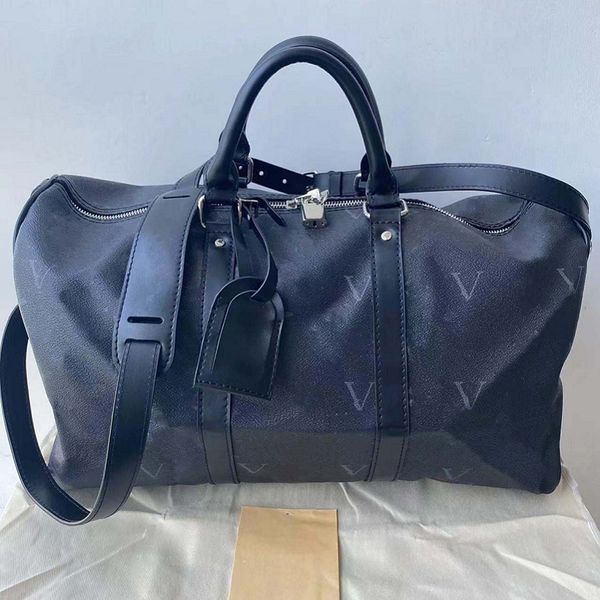 duffel bags 45cm 55cm large capacity travel sale women men genuine leather shoulder fashion bag carry on luggage bottom rivets with lock hea
duffel bags 45cm 55cm large capacity travel sale women men genuine leather shoulder fashion bag carry on luggage bottom rivets with lock hea