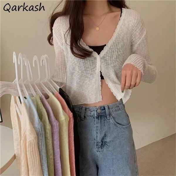 women's knits tees cardigan women ins knitted sweater flare sleeve daily v-neck candy colors solid casual college sun-proof slim summer, White
women's knits tees cardigan women ins knitted sweater flare sleeve daily v-neck candy colors solid casual college sun-proof slim summer, White
