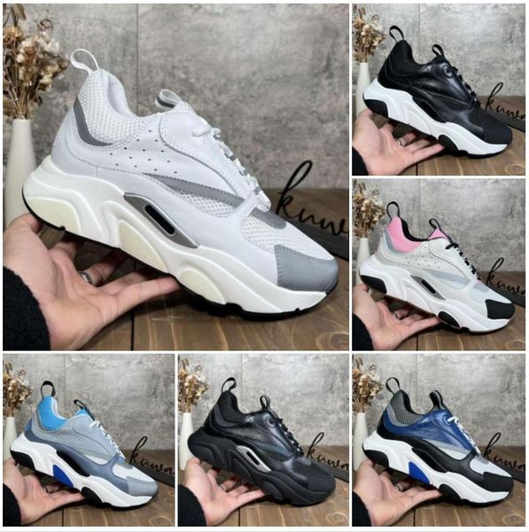designers b22 casual shoes men women canvas calfskin sneakers obliques white technical knit retro patchwork trainers platform shoes 2022, Black
designers b22 casual shoes men women canvas calfskin sneakers obliques white technical knit retro patchwork trainers platform shoes 2022, Black